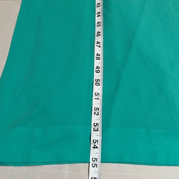 J. Crew Women's Maxi Dress Turquoise Size 12 Sleeveless Cocktail Dress - Picture 8 of 9